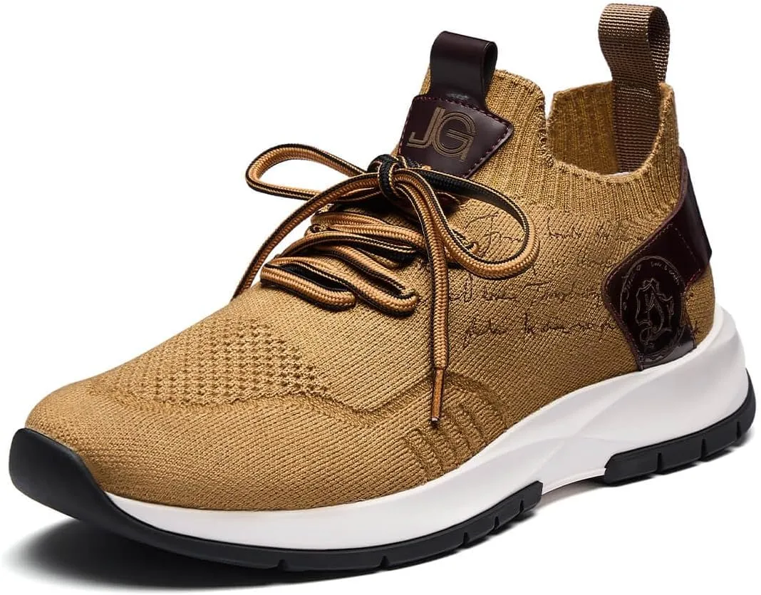 Men's Causal Dress Sneakers Breathable Wool Knit Business Walking Shoes Lightweight Comfotable Slip On Tennis Work Oxfords
