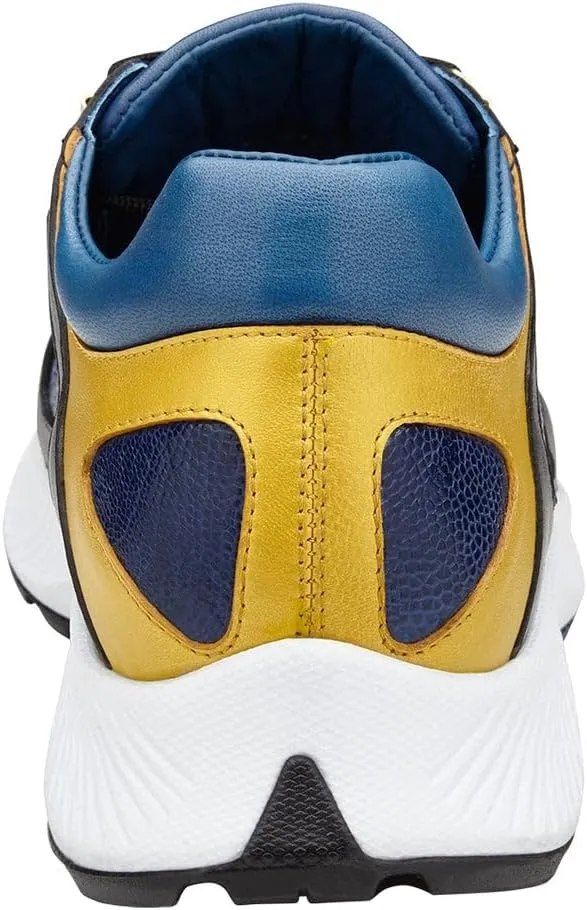 Men's H02 Adam Genuine Ostrich Leg and Soft Calf Sneaker