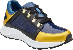 Men's H02 Adam Genuine Ostrich Leg and Soft Calf Sneaker