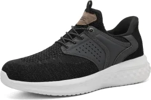 Mens Hands Free Walking Shoes Breathable Slip on Fashion Sneakers Daily Wear Casual Shoes
