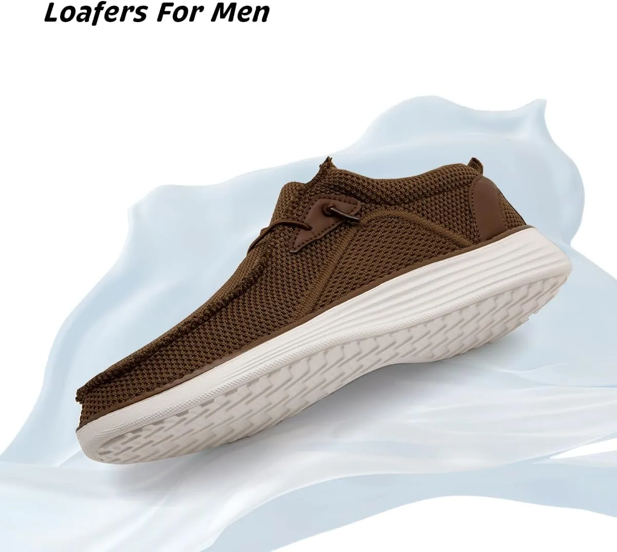 Men's Loafers Slip On Walking Shoes Mens Boat Casual Work Sneakers for Men Loafer Running Tennis Lightweight Comfortable Shoes