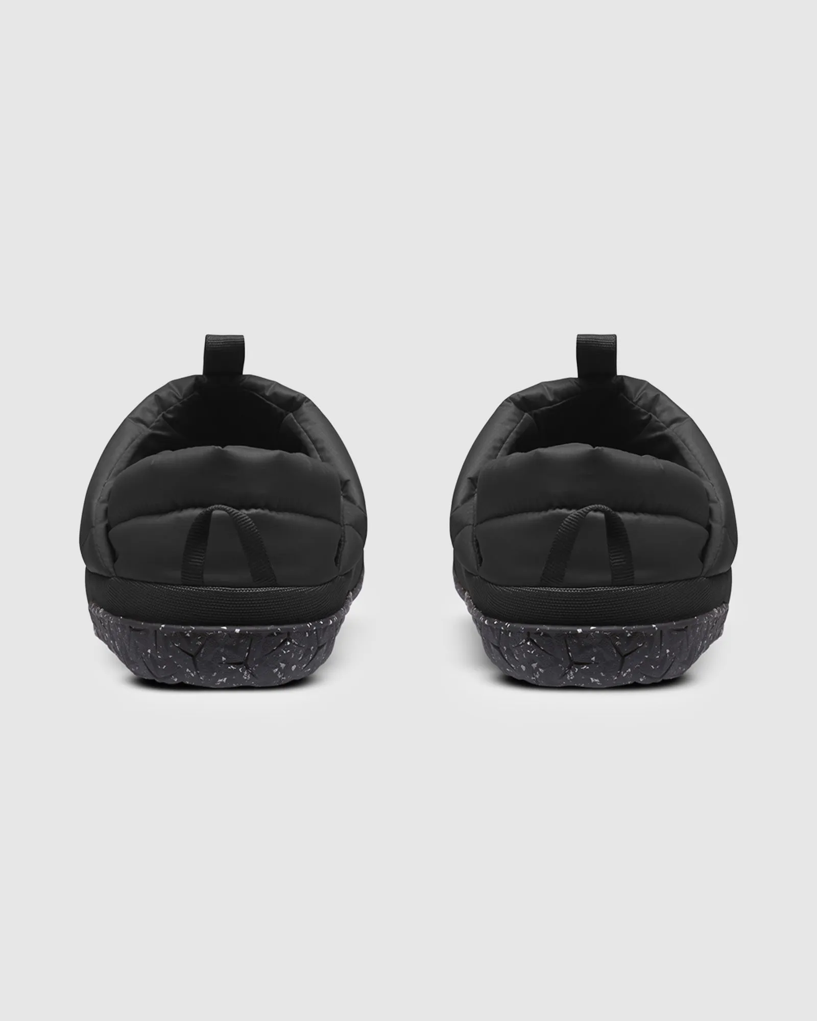 Mens Nupste Mules in Black