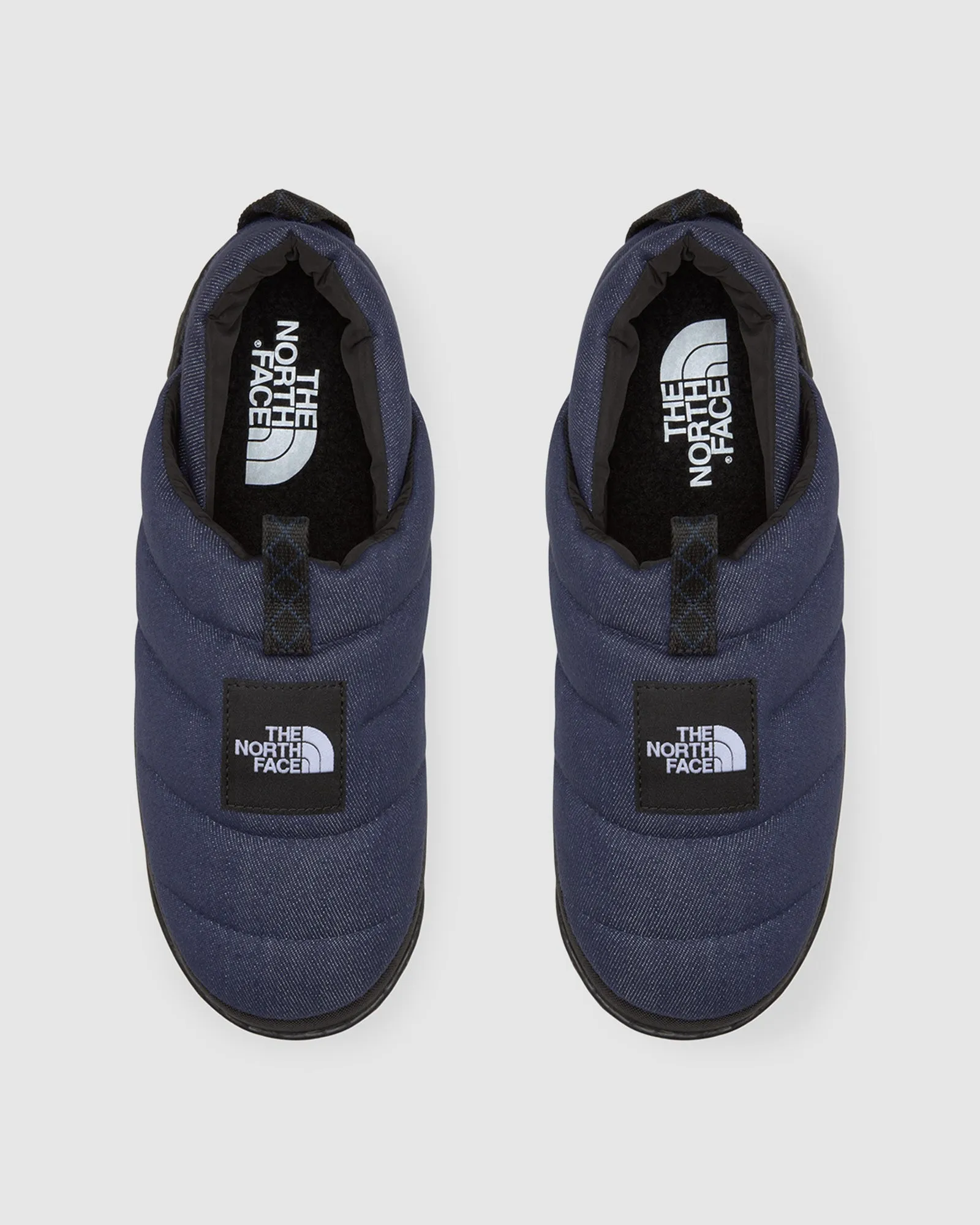 Mens Nuptse Mules in Dark Denim