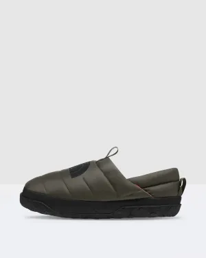 Mens Nuptse Mules in Taupe Green