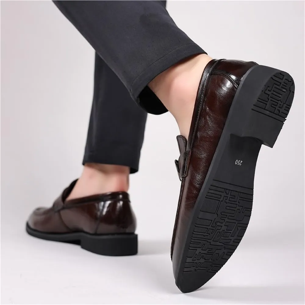 Mens Orthopedic Dress Shoes Patent Leather Tuxedo Formal Oxford Lace Up Prom Wedding Comfortable Modern Supportive