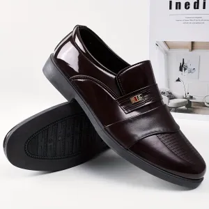 Men's Slip-on Formal Shoes | Light Brown Or Black