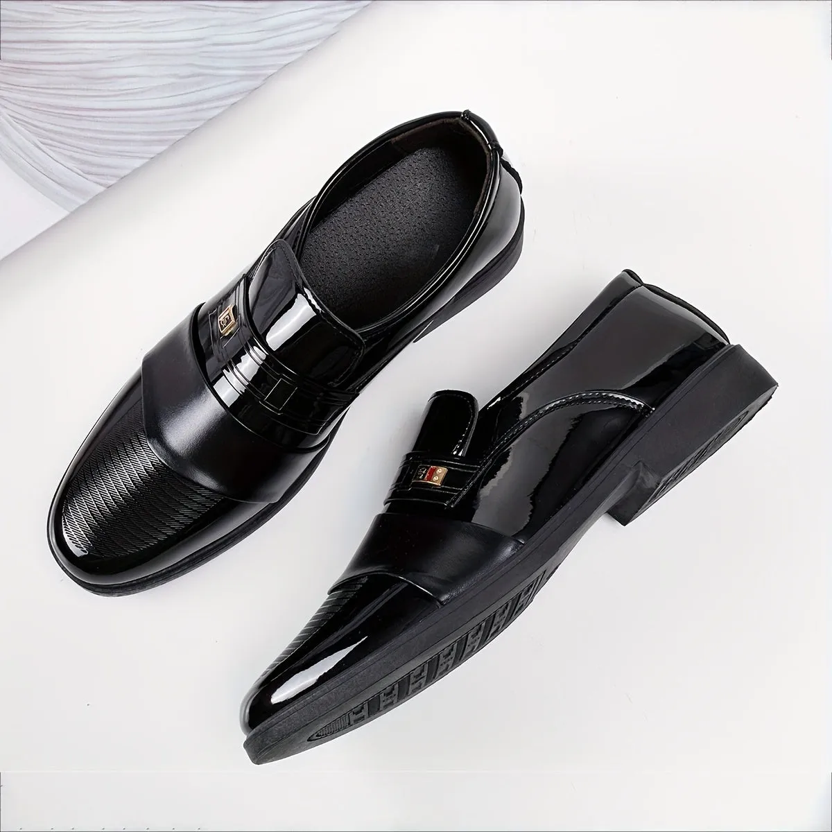 Men's Slip-on Formal Shoes | Light Brown Or Black