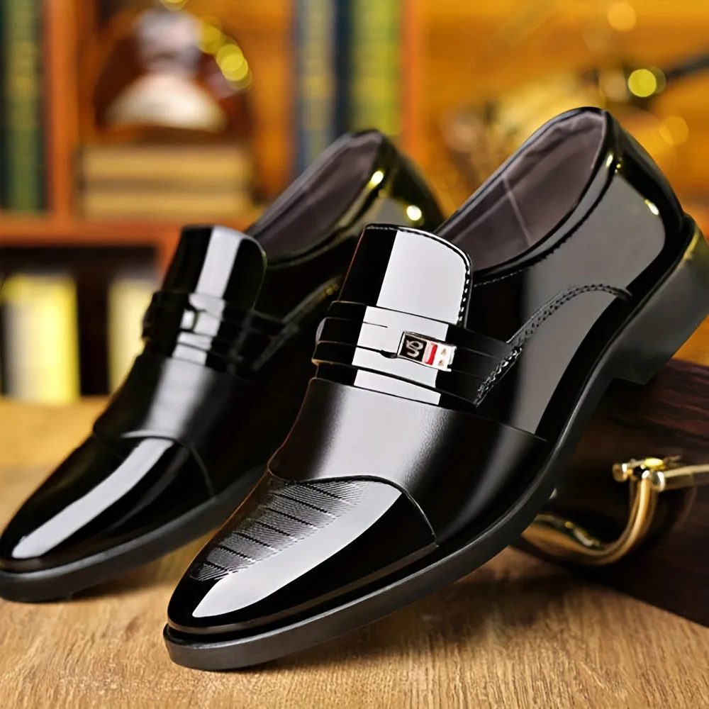 Men's Slip-on Formal Shoes | Light Brown Or Black