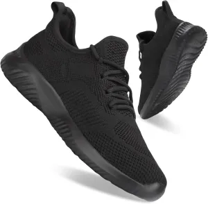 Mens Slip On Sneakers Non Slip Work Shoes Lightweight Mesh for Casual Tennis Running Walking Shoes