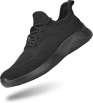 Mens Slip On Sneakers Non Slip Work Shoes Lightweight Mesh for Casual Tennis Running Walking Shoes