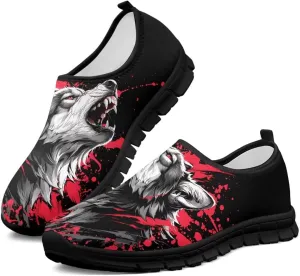 Men's Supportive Running Shoes Fashion Casual Athletic Shoes Elastic Cushioned Walking Travel Shoe for Daily Dating Size 5-14 Black Sole