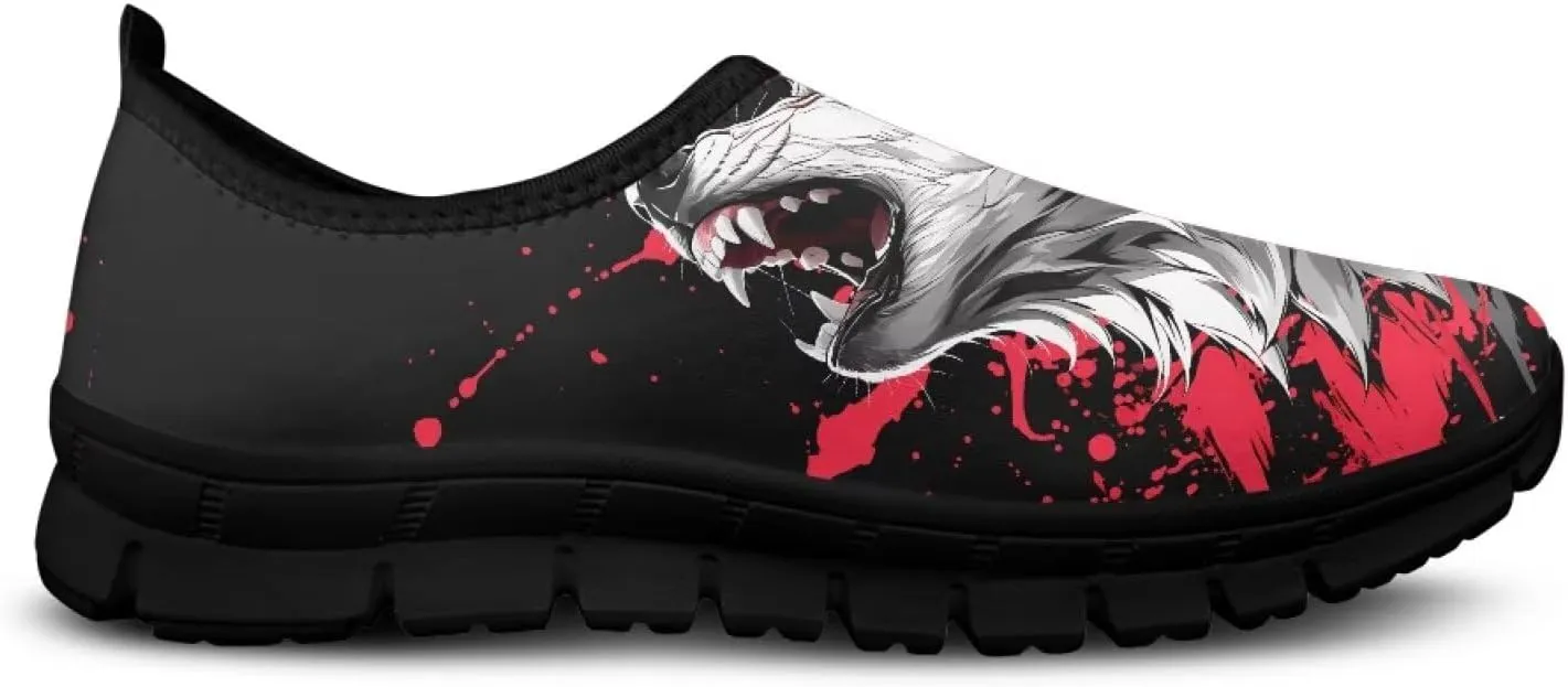 Men's Supportive Running Shoes Fashion Casual Athletic Shoes Elastic Cushioned Walking Travel Shoe for Daily Dating Size 5-14 Black Sole