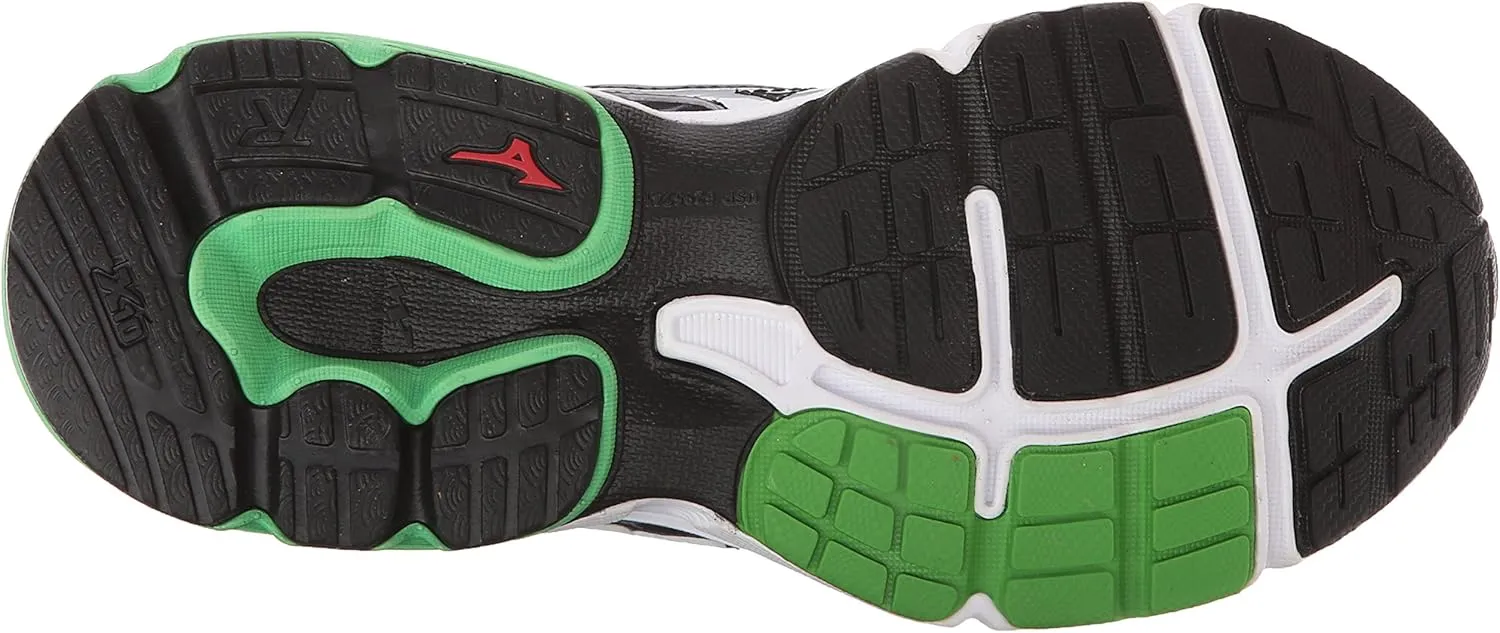 Mizuno Wave Rider 18 Junior Kids Running Shoe (Little Kid/Big Kid)