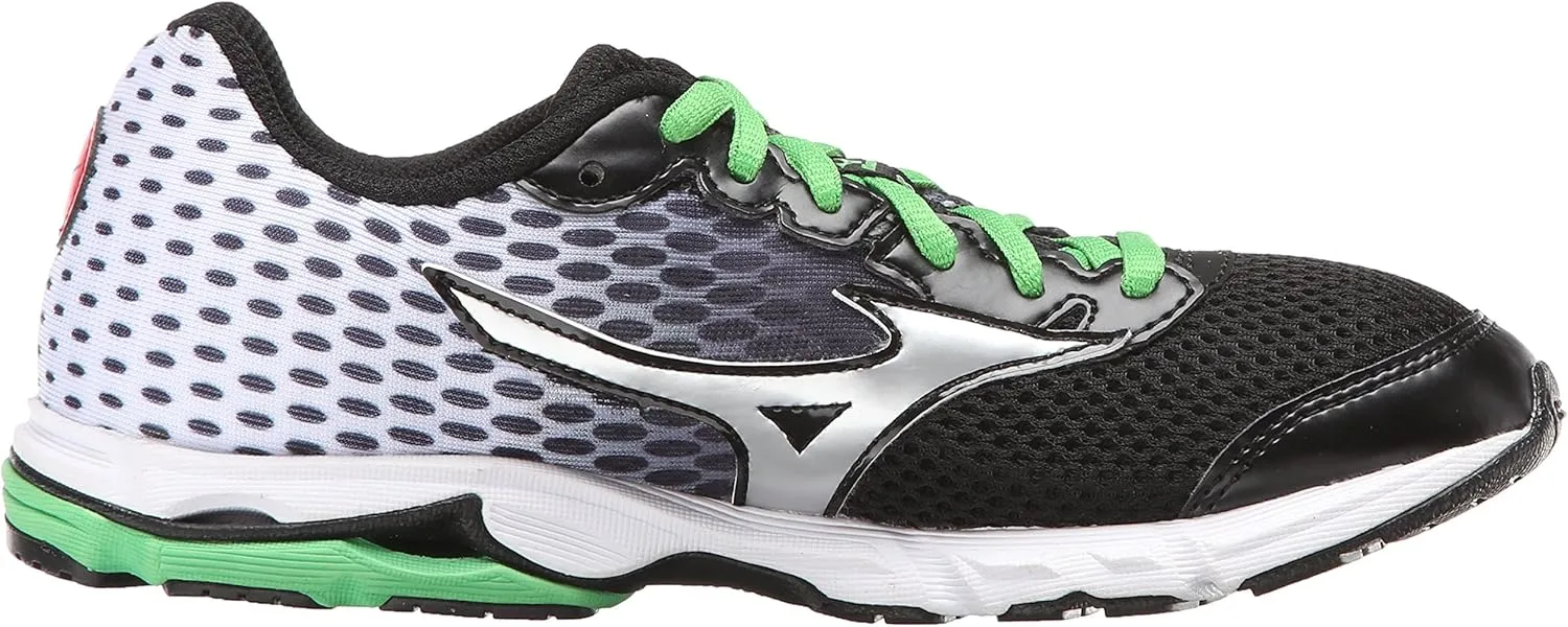 Mizuno Wave Rider 18 Junior Kids Running Shoe (Little Kid/Big Kid)