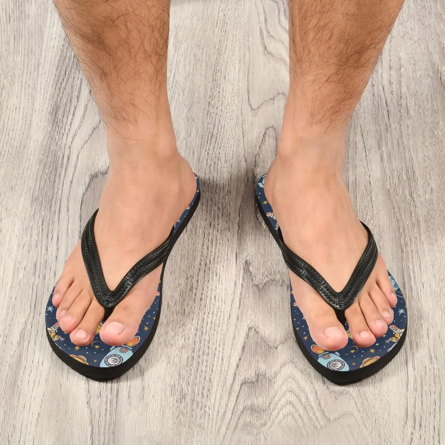 MNSRUU Flip Flops for Women Men Cute Animal Sloth Flip Flops Womens Slides Men Sandals Shower Slippers Summer Non-Slip Flipflops for Swim Beach Bathroom, XS