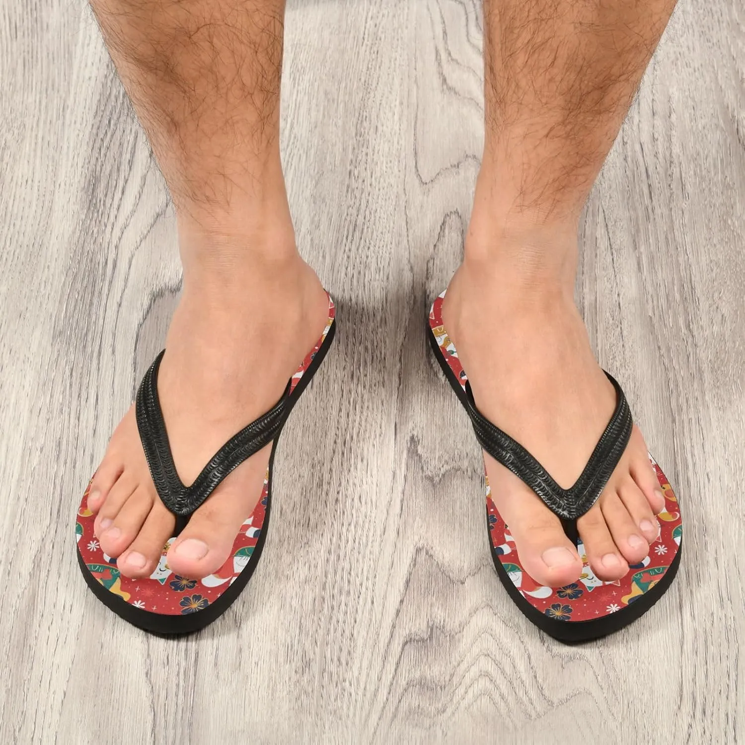 MNSRUU Flip Flops for Women Men Leopard Flip Flops Womens Slides Men Sandals Shower Slippers Summer Non-Slip Flipflops for Swim Beach Bathroom, XS