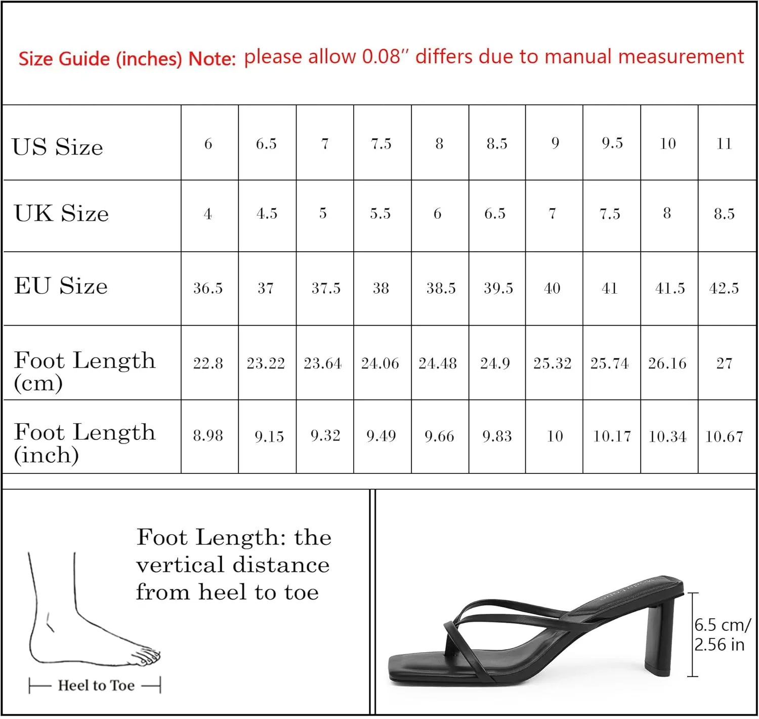 Modatope Flip Flop Heels Thong Sandals Heeled Mules for Women Square Toe Low Heels Chunky Block Heeled Slides