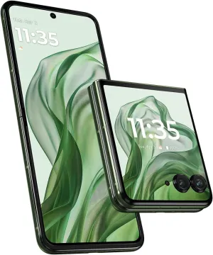 Motorola razr  | 2024 | Unlocked | Made for US 12/256 | 50MP Camera | Spring Green (Renewed)