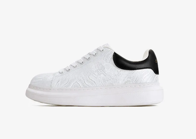 MRA Silk Cloud Embroidered Sneakers