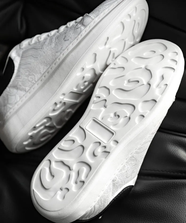 MRA Silk Cloud Embroidered Sneakers