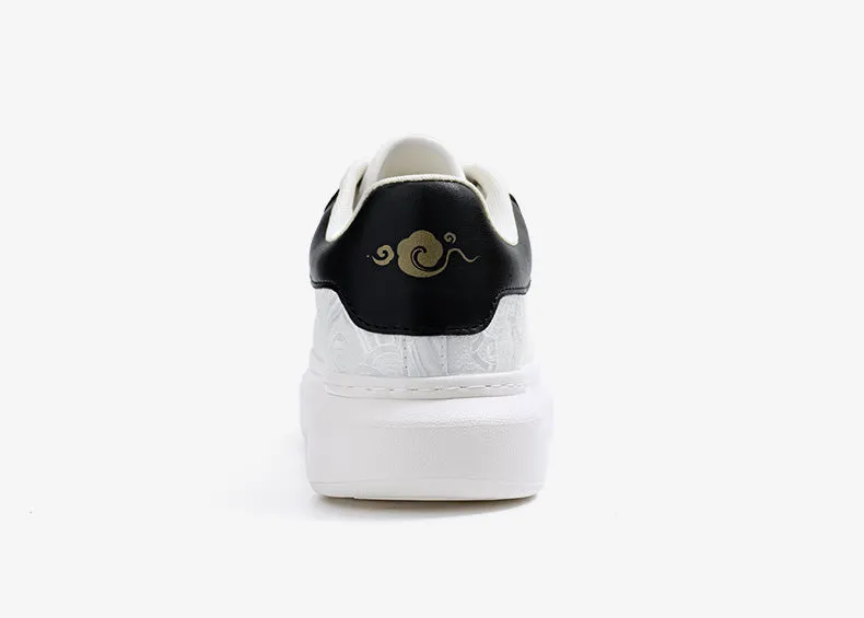 MRA Silk Cloud Embroidered Sneakers