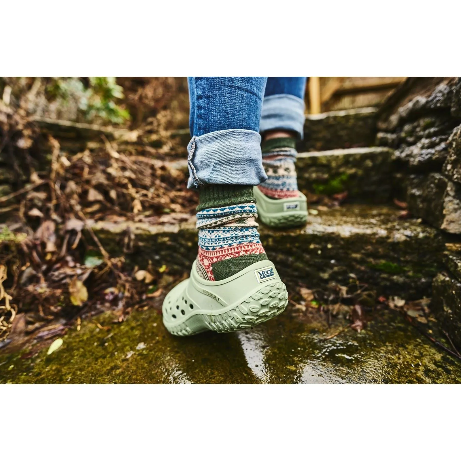 Muck Boots Women's Muckster Lite Clog in Resida Green