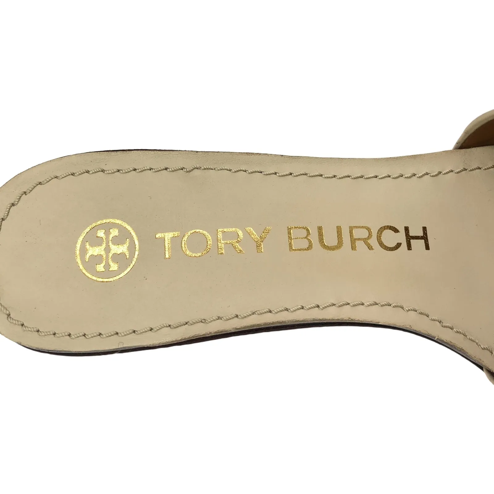 Mule Mule Sandals Leather Beige