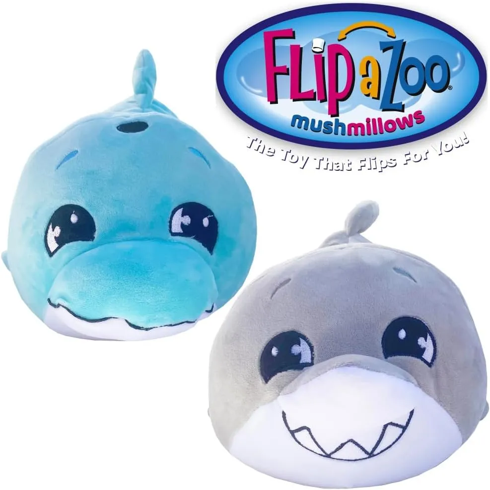 Mushmillow Jumper Dolphin to Sunny Shark Plus Bonus Baby