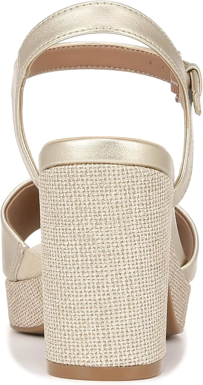 Naturalizer Women's Lilly Ankle Strap Platform Sandal