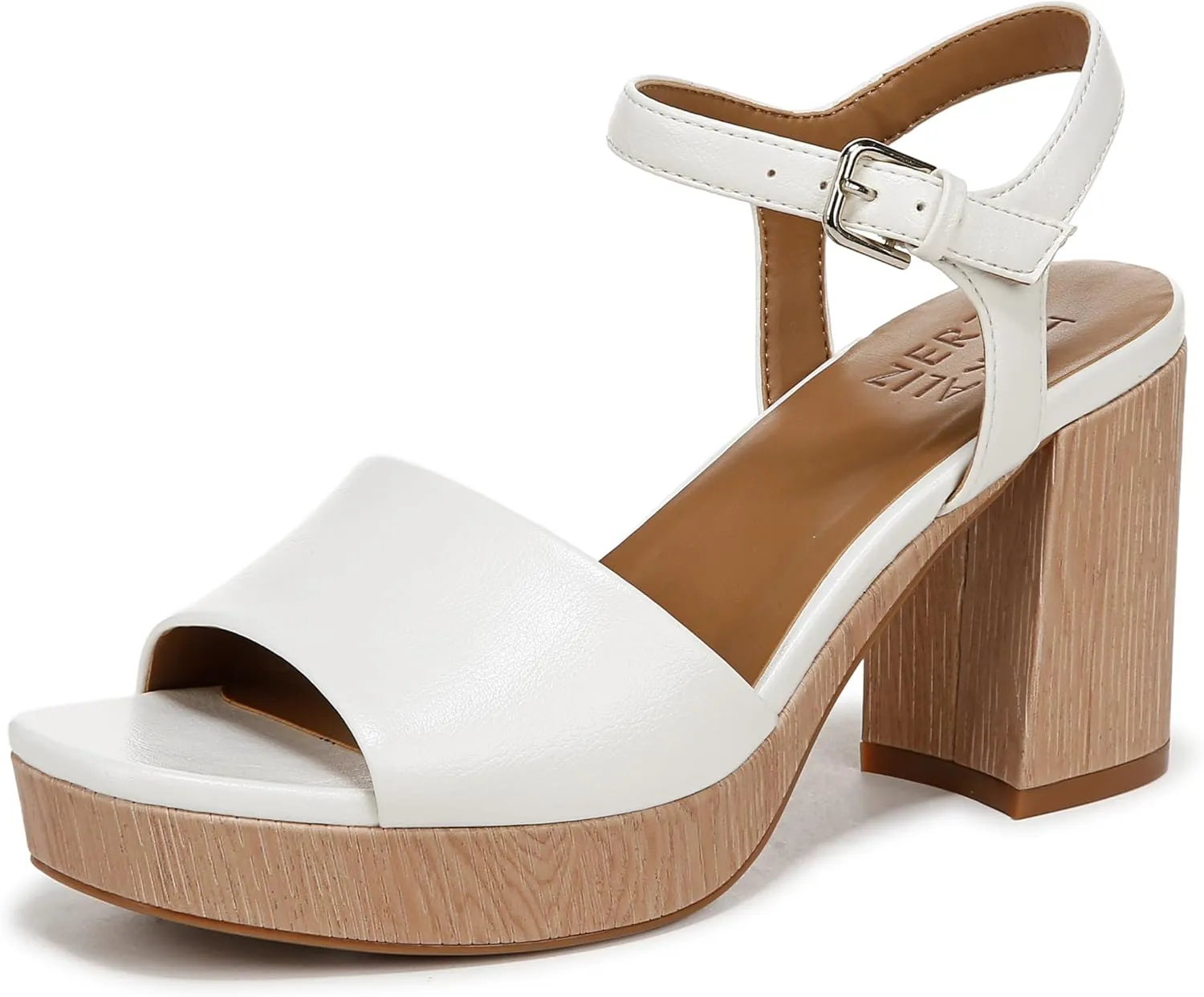 Naturalizer Women's Lilly Ankle Strap Platform Sandal