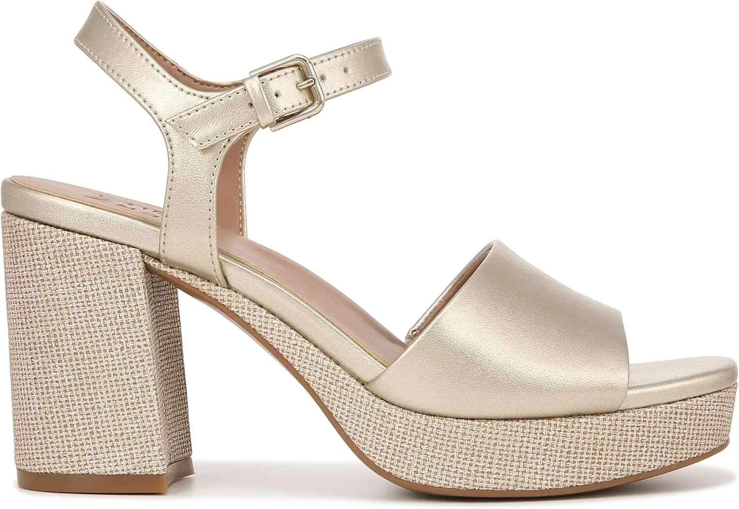 Naturalizer Women's Lilly Ankle Strap Platform Sandal