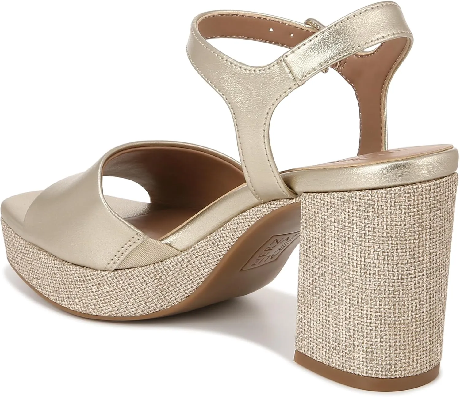 Naturalizer Women's Lilly Ankle Strap Platform Sandal