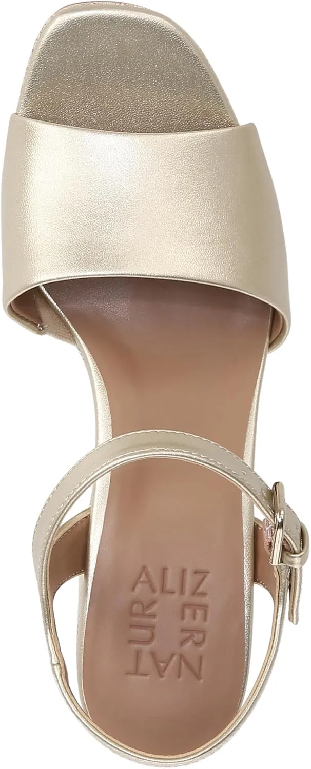 Naturalizer Women's Lilly Ankle Strap Platform Sandal