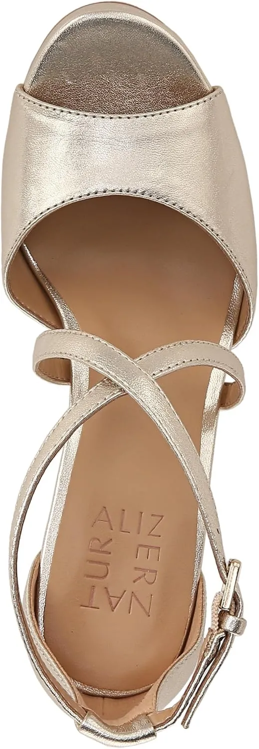 Naturalizer Women's Melody Ankle Strap Heeled Sandal