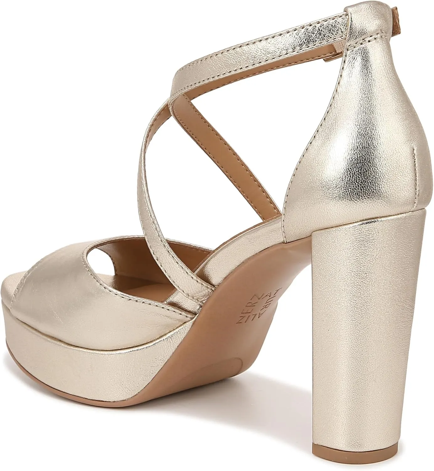 Naturalizer Women's Melody Ankle Strap Heeled Sandal