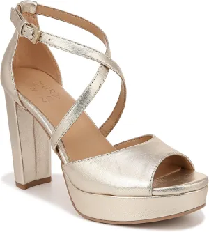 Naturalizer Women's Melody Ankle Strap Heeled Sandal