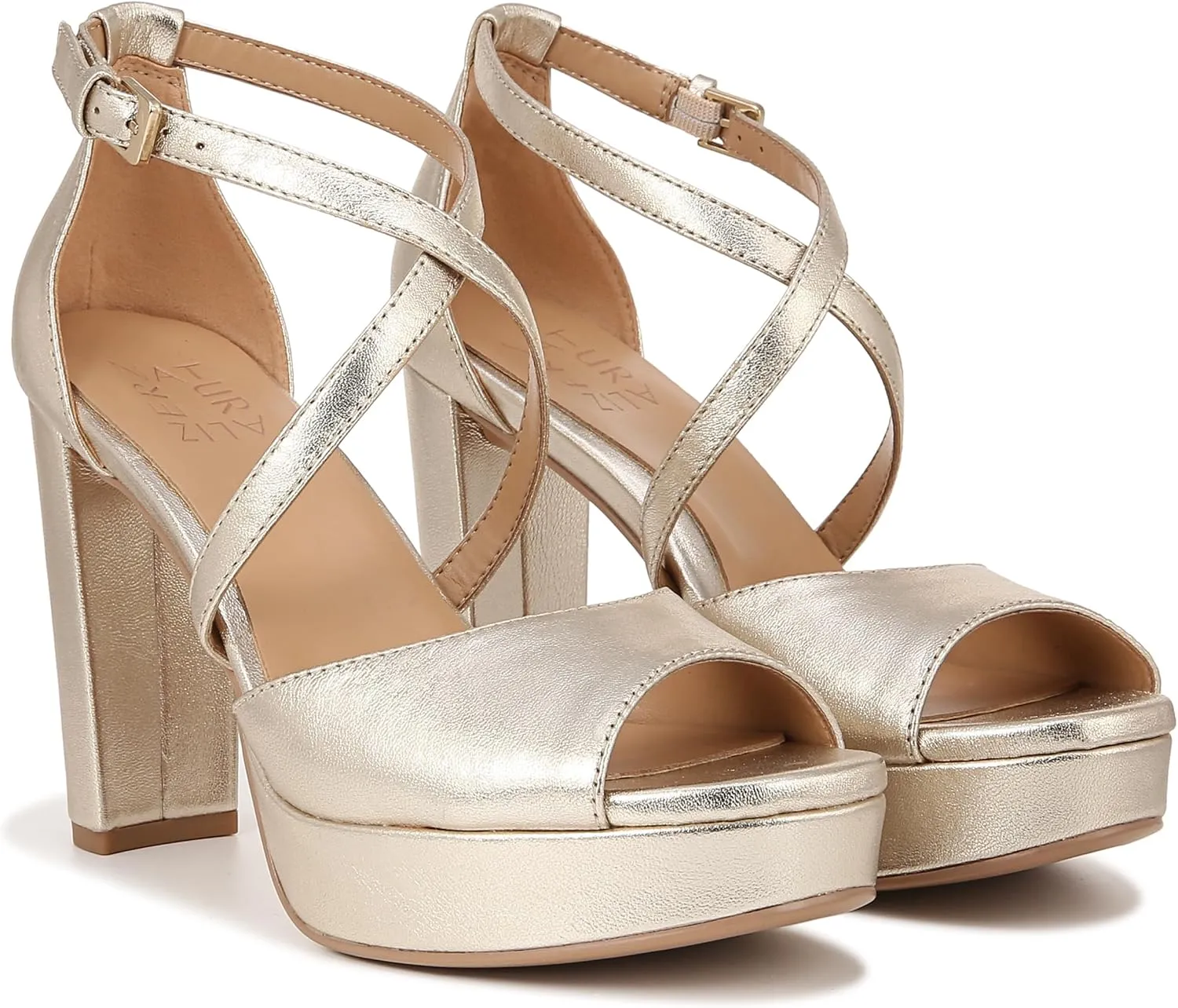 Naturalizer Women's Melody Ankle Strap Heeled Sandal