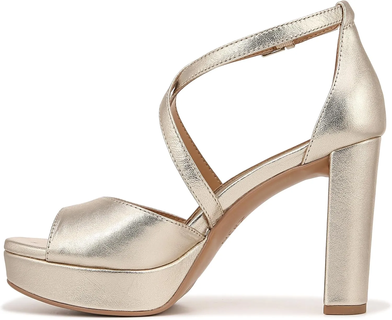 Naturalizer Women's Melody Ankle Strap Heeled Sandal