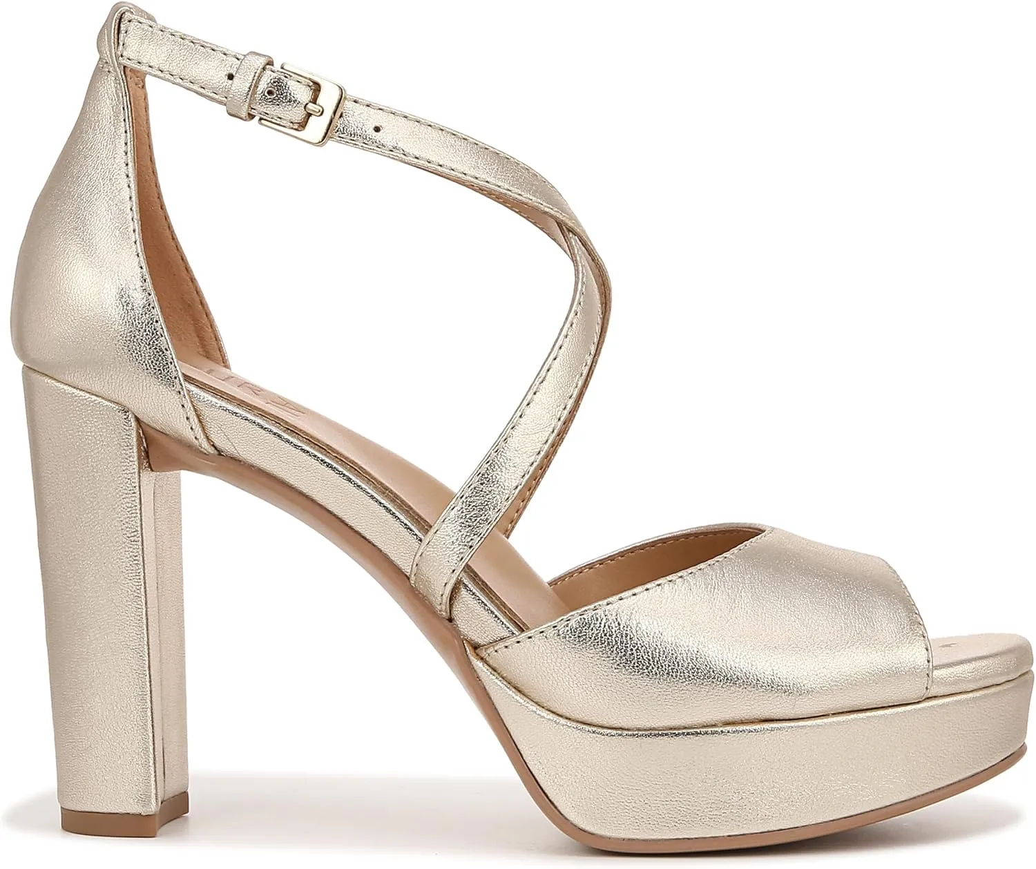 Naturalizer Women's Melody Ankle Strap Heeled Sandal