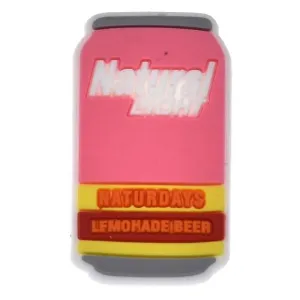 Naturedays Natuaral Light Lemonade Beer Beer Can Shoe Charm