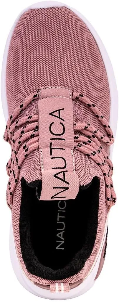 Nautica Kids Athletic Slip-On Sneakers - Comfortable Bungee Running Shoes for Boys and Girls - Stylish and Supportive Footwear for Active Kids (Big Kid/Little Kid/Toddler)
