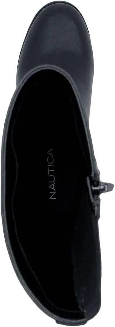 Nautica Women's Tall Shaft Riding Boots: Stylish Knee-High Dress Shoes for Fall & Winter