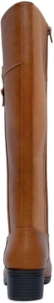Nautica Women's Tall Shaft Riding Boots: Stylish Knee-High Dress Shoes for Fall & Winter