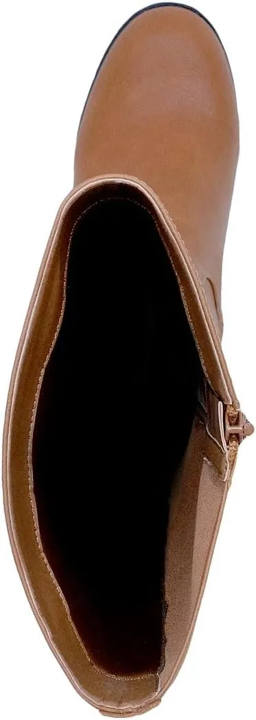 Nautica Women's Tall Shaft Riding Boots: Stylish Knee-High Dress Shoes for Fall & Winter