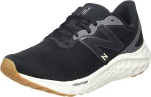 New Balance Women's Fresh Foam Arishi V4 Running Shoe, Black/Light Gold Metallic/Gum 2, 8.5