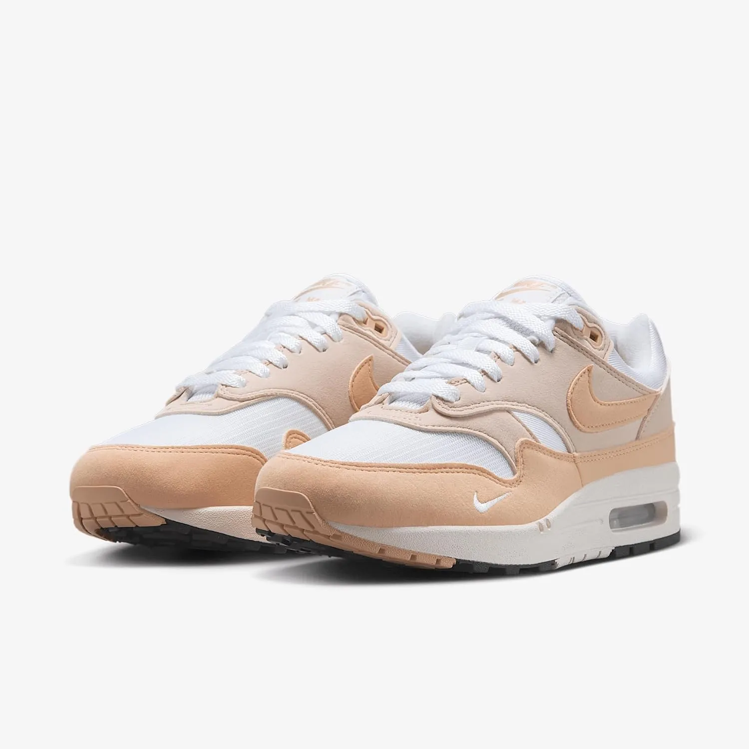Nike Air Max 1 '87 Textile Women's Shoes (HF1194-100, Light Orewood Brown/White/Sail/White Onyx)