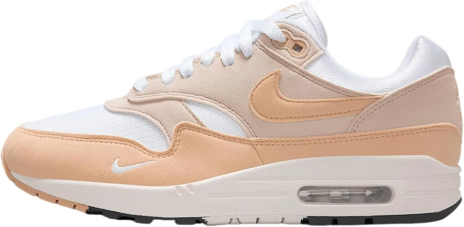 Nike Air Max 1 '87 Textile Women's Shoes (HF1194-100, Light Orewood Brown/White/Sail/White Onyx)