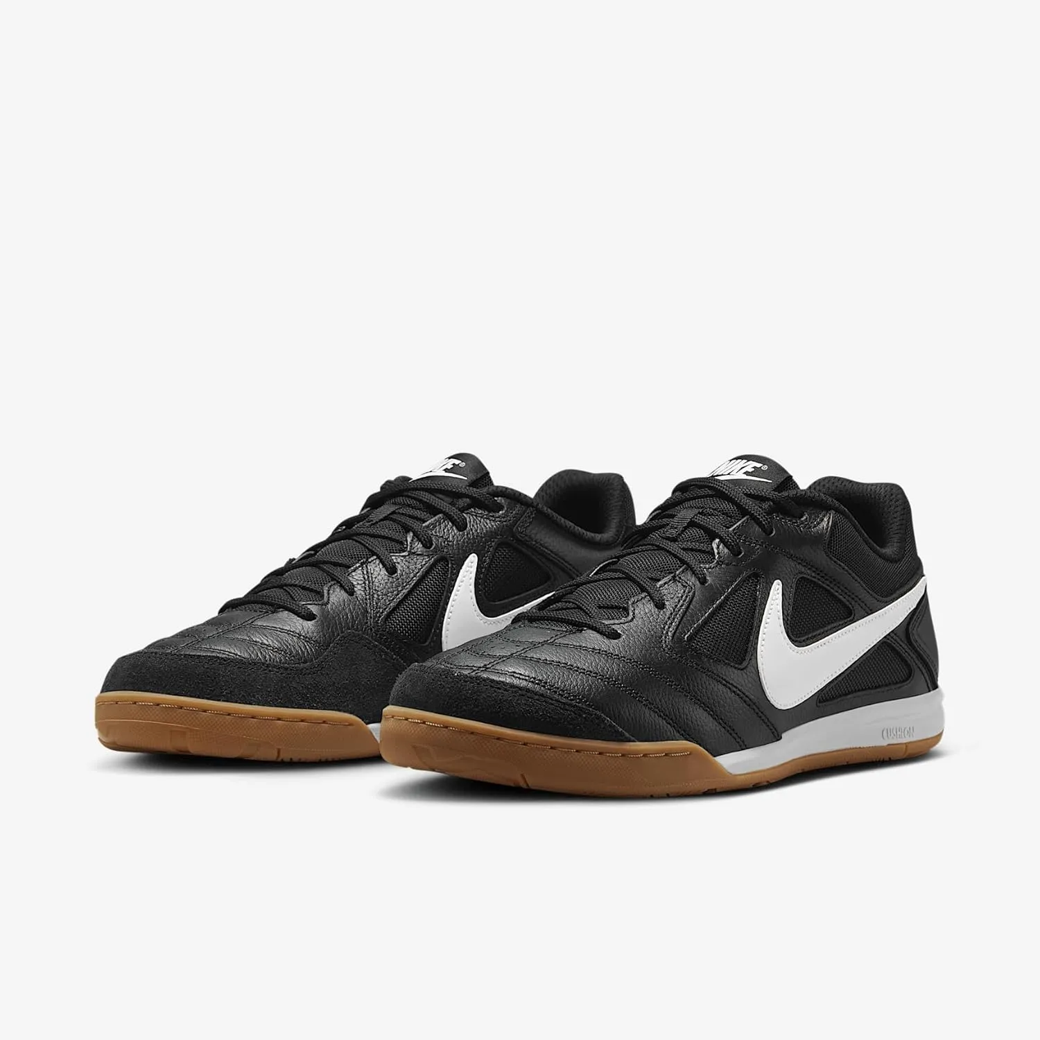 Nike Gato Men's Shoes (HQ6019-001, Black/Gum Light Brown/White)
