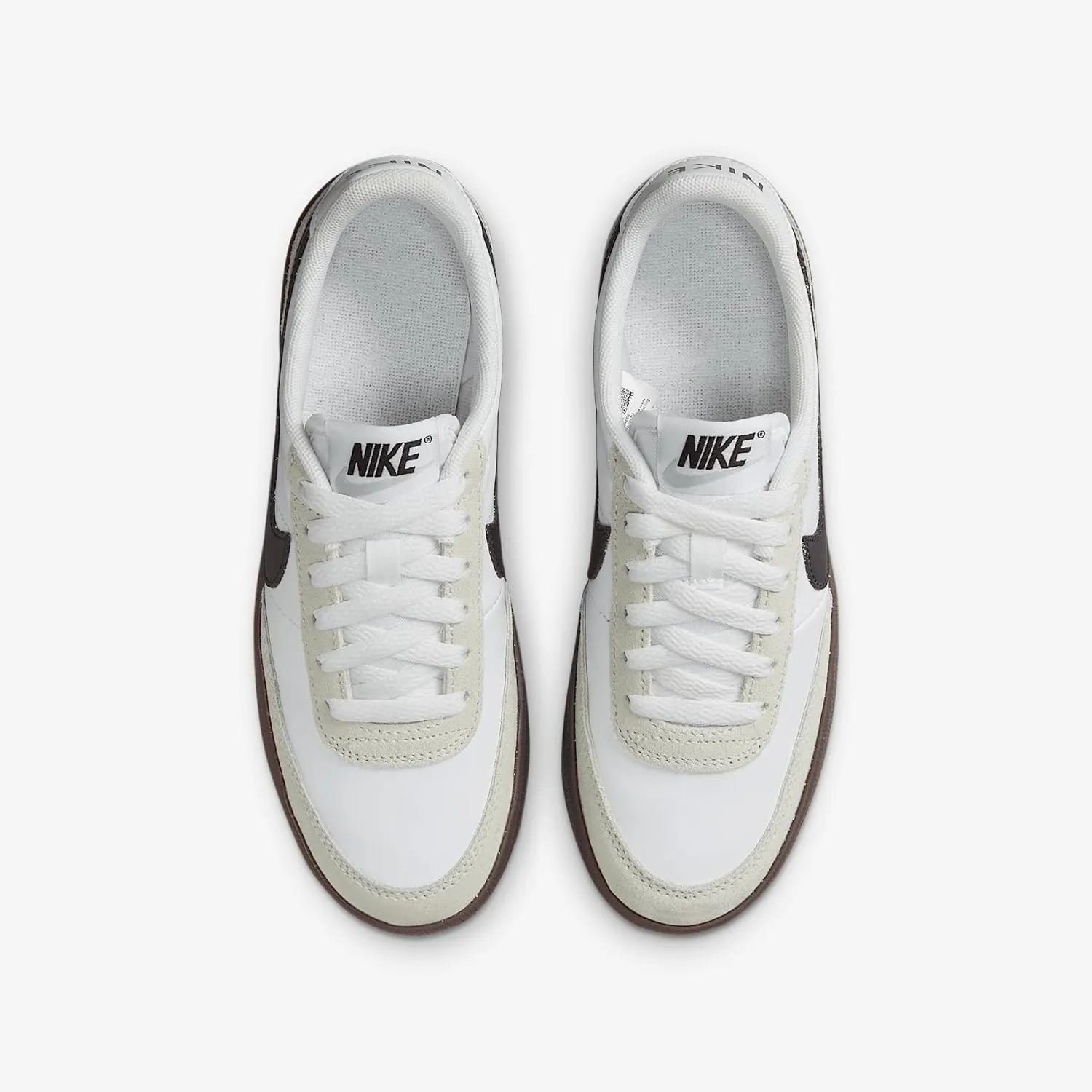 Nike Killshot 2 Big Kids' Shoe (IF0500-100, White/Light Silver/Gum Dark Brown/Black)