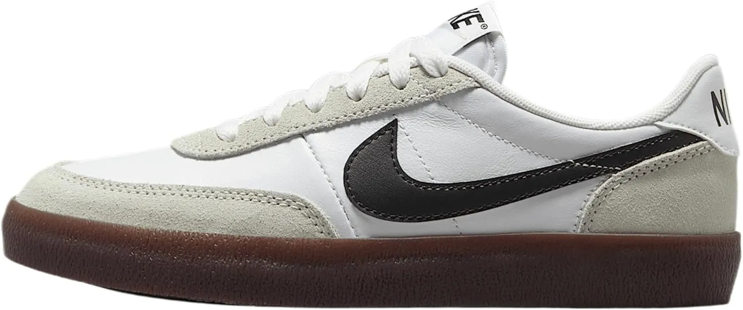 Nike Killshot 2 Big Kids' Shoe (IF0500-100, White/Light Silver/Gum Dark Brown/Black)